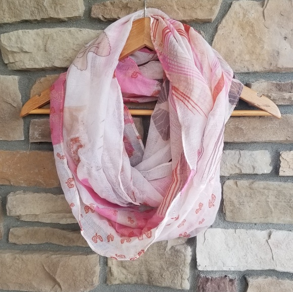 Accessories - Butterfly infinity scarf